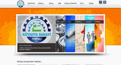 Desktop Screenshot of kutahyasanayi.net